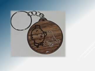 Porte clef "Tintin et Milou"
