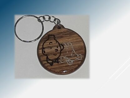 Porte clef "Tintin et Milou"