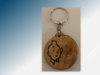 Porte clef "Tintin et Milou"