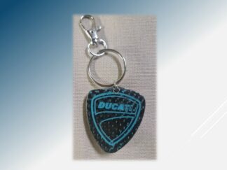Porte clef Ducati carbone