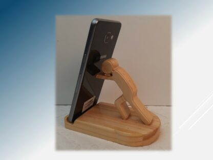 Support téléphone "bonhomme" 