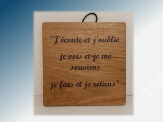 Plaque "texte" 