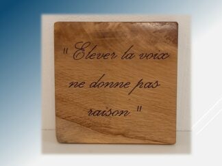 Plaque "texte" 