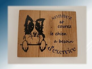 Plaque "Attention au chien"