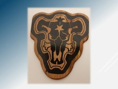 Blason  Taureau noir "Black Clover"