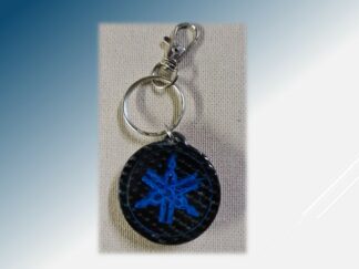 Porte clef Yamaha carbone